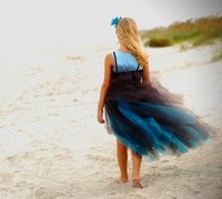 Chocolate Teal Tutu